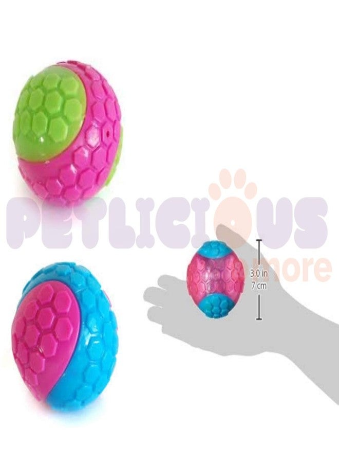 Petlicious & More LED Teething Durable Carrot Rope and Ball Toys for Puppy, Combo of 3 - Image 2